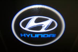 Светодиодная проекция SVS логотипа Hyundai G3-010